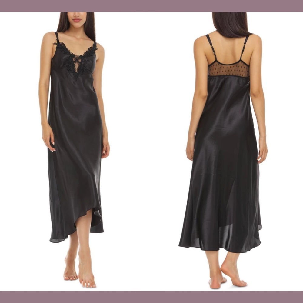 NEW Flora by Flora Nikrooz [ Medium‎ ] Stella Satin Venise Nightgown